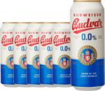Budweiser Budvar - Bere Lager Fara Alcool - 6 buc. x 0.5L - doza
