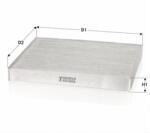 TECNECO Filtru habitaclu TECNECO CK22011 (CK22011)