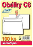BOBO BLOK C6 önragasztó borítékok (csom. 100 db)