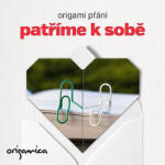 Origamica Origami üdvözlőlap - Összetartozunk