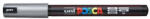 uni Akril filctoll "Posca PC-1MR", ezüst, 0, 7 mm, UNI
