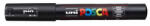 uni Akril filctoll "Posca PC-1M", fekete, 0, 7 - 1, 0 mm, UNI