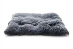 JK ANIMALS Perna JK Lama Gri XL 110x80 cm Saltea Ulta Soft cu Matlasare Anti deplasare caini foarte mari