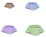 MPBergamo Castron Plastic Solid Antiderapant Caini si Pisici Nuvola(0.2-17L) - Bol Rotund cu Baza Ondulata Premium