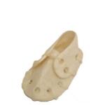 JUKO Papuc Masticabil Caini JUKO 7.5cm din Piele de Bivol Albita