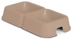 MPBergamo Castron Plastic Dublu Dreptunghiular Viola II (0.15-0.3L) - Bol Antiderapant Ultra-Usor