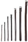 petRO Zgarda caini Piele Naturala Maro Rustic petRO, Ajustabila(20-70cm) · Produsa in Romania