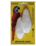 JUKO Os de Sepie Natural Pasari, Papagali si Animale de Terariu JUKO (8 cm, 12 cm) - Supliment natural de calciu si minerale