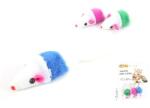 Yommy Set 3 Jucarii Pisici Soricei Bicolori Clasici din Plus Yommy 5 cm
