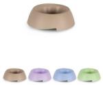 MPBergamo Castron Plastic Solid Antiderapant Caini, Pisici Dora MPB(0.3-1L) - Bol Rotund cu Decupaje Laterale si Picioruse Gumate