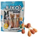 JUKO Gantere cu Pui, Rata si Orez JUKO 250g - Mix Proteic si Masticatie Interactiva