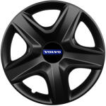 AutoHelix MSA Set 4 capace roti 15 inchi (R15) VOLVO, Model 340 Black (Black340VOLVO)
