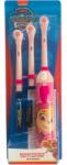 PAW Patrol Periuta de dinti electrica copii Paw Patrol Skye, oscilanta 8000 miscari/min, 3 capete incluse, peri moi, IPX4, baterii AAA incluse, roz
