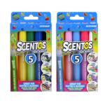 Scentos Set 5 Markere Parfumate, Acril. , Scentos (scs20457)