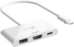  Adaptor j5create JCA399 USB-C® la HDMI 4K144Hz cu USB 3.2 și Power Delivery 100 W - alb
