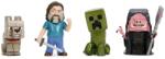  Figurine Jada Toys Minecraft Movie - set de 4 - 2, 5" / 6, 5 cm Figurina