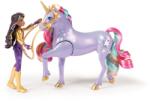 Spin Master Unicorn Academy - păpușa Sophia și unicornul Wildstar cu magie luminoasă (6067325) Figurina