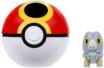  Figurină Pokémon Clip 'N' Go Frigibax cu mingea Repeat Ball - Wave 21 (PKW4153) Figurina