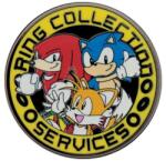  Insignă Sonic the Hedgehog - Sonic, Tails și Knuckles