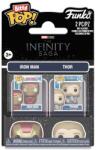 Funko Figurine din vinil Funko Bitty Pop! Marvel: The Infinity Saga - Iron Man și Thor, 2 buc Figurina