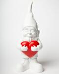  Figurină decorativă Blogo Nano Lover Heart - albă, medie Figurina