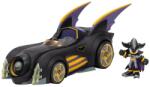 JAKKS Pacific Set figurină DC x Sonic the Hedgehog Shadow de 2, 5" cu Batmobil (429114) Figurina