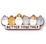 Carat Shop Insignă Carat Shop Molang Better Together (MLPB0130)