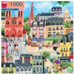  Puzzle eeBoo Piece & Love Paris in a Day - 1000 de piese Puzzle