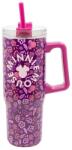 Stor Cană termo Stor Minnie Mouse Cherrylicious din oțel inoxidabil cu pai - 920 ml (31443)