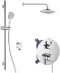 kielle Oudee I - Baterie încastrată pentru 2 consumatori, cu accesorii și corp EcoSpare, crom 20633SP20 (20633SP20)