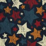 Heko Panels Textil anyag, Nagy és kicsi csillagok, Poliészter 100%, 210g/pm, Méret: 100cm x 155cm (DX066)