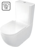 Deante Jasmin wc compact cu capac soft-close cu spălare turbionară alb CDJD6RRS (CDJD6RRS)