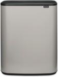 Brabantia Bo Touch Bin recipient pentru resturi 60 l gri 255106 (255106) Cos de gunoi
