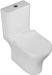 INVENA Siros wc compact cu capac soft-close cu spălare turbionară alb CE-K1-P21Y (CEK1P21Y)