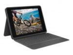 Logitech Rugged Folio iPad 10gen. US billentyűzetes tok oxford szürke (920-011208) (920-011208)
