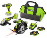 Fieldmann FAST POWER 20V (20V Startovací sada do dílny) Trusa unelte