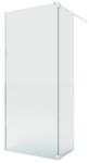 NEW TRENDY Nesta cabină de duș walk-in 90x30 cm crom luciu/sticlă transparentă K-5805 (K5805)
