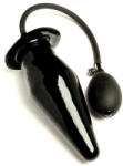 MK Toys Nagy felfújható anál plug 17 x 7 cm fekete latex