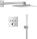 GROHE Sistem de dus incorporabil GROHE Precision SmartControl 310, 31cm, 2 tipuri de jet (60764367)