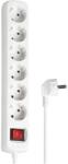 Hama Priza multipla Hama 6-faceri cu intrerupator, 3680W, 1.4m, alba (27554198)