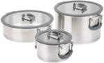 Jata Set de Oale JATA HOGAR HBAT2552 din Inox 304, 3 Oale cu Capacitate Diferita (17128428)
