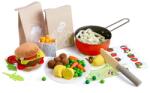 HABA Set de joaca HABA Fresh Box Alimente din lemn si material textil, cu carti de retete (91573187) Bucatarie copii