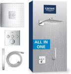 GROHE Sistem de dus incorporabil GROHE Precision SmartControl 310, 31cm, 2 tipuri de jet (39022480)