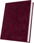 Herlitz Agenda datata a5 352pag premium deluxe favignana coperta piele sintetica rosu burgundy folio auriu 2027 (400216654)
