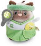 NICI pluș MyMochi Pisică Siameză Siamy 8 cm cu minge de tenis și costum, set cadou (OLP102062903)