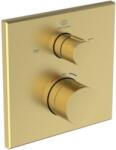 Ideal Standard Ceratherm C100 kád és zuhany csaptelep süllyesztett z termosztáttal arany A8588A2 (A8588A2)