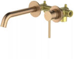 AREZZO design design ASTRO fali mosdócsaptelep, szálcsiszolt bronz, AR-90015BB (AR-90015BB)