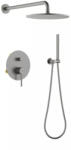 AREZZO design design ASTRO falsík alatti zuhanycsaptelep szett, gun metal, AR-912203GM (AR-912203GM)