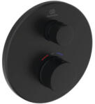Ideal Standard Ceratherm Navigo zuhanycsaptelep süllyesztett z termosztáttal fekete A8578XG (A8578XG)