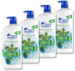 Head & Shoulders Menthol Fresh korpásodás elleni sampon bármely hajtípusra (4x1000 ml)